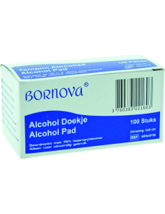 Tampon d'alcool BORNOVA x100