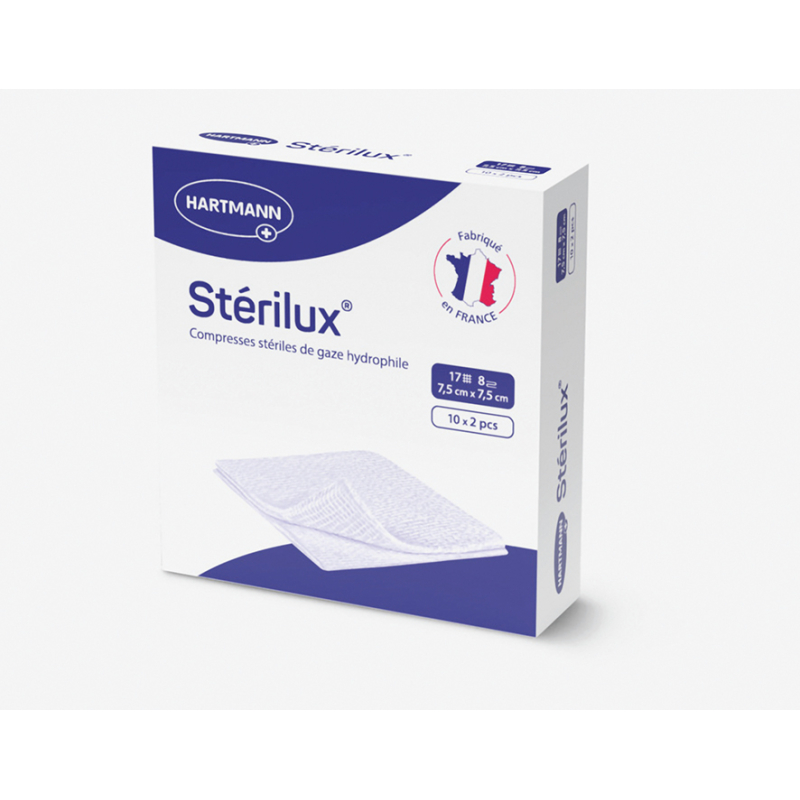 COMPRESSE GAZE ST STERILUX 10X10CM X2...