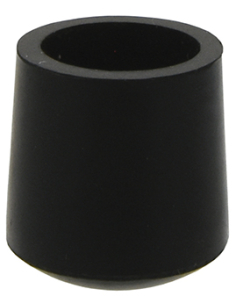 EMBOUT DIA 22MM HAUT 27MM NOIR