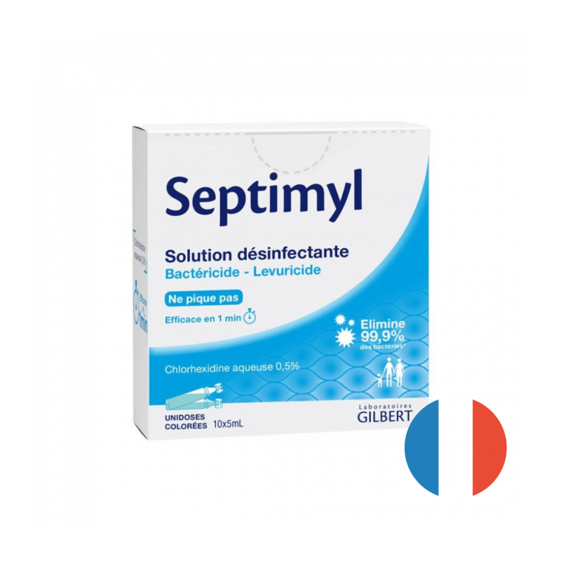 Chlorhexidine aqueuse 0,5% en unidose...
