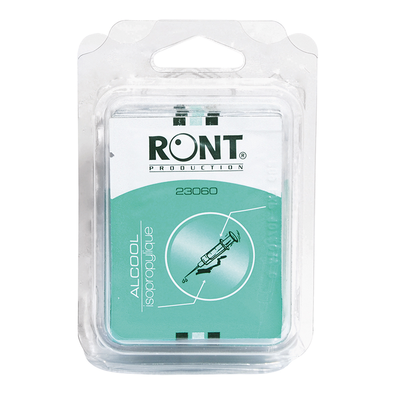 LINGETTE ALCOOL 70% BLISTER X10