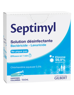 CHLORHEXIDINE AQUEUSE 10X5ML
