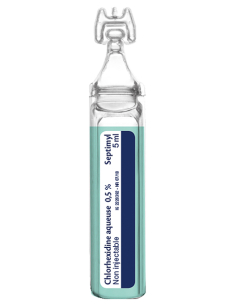 CHLORHEXIDINE AQUEUSE 10X5ML 2