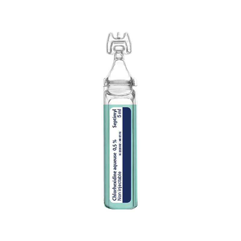 CHLORHEXIDINE AQUEUSE 10X5ML