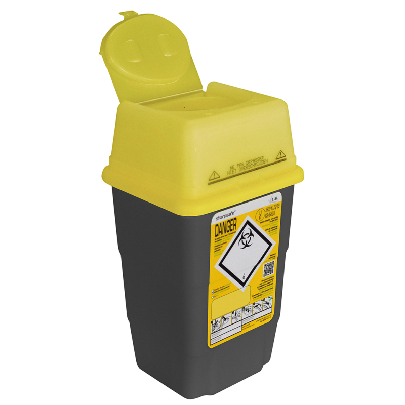 COLLECTEUR DECHET SHARPSAFE 1,8L