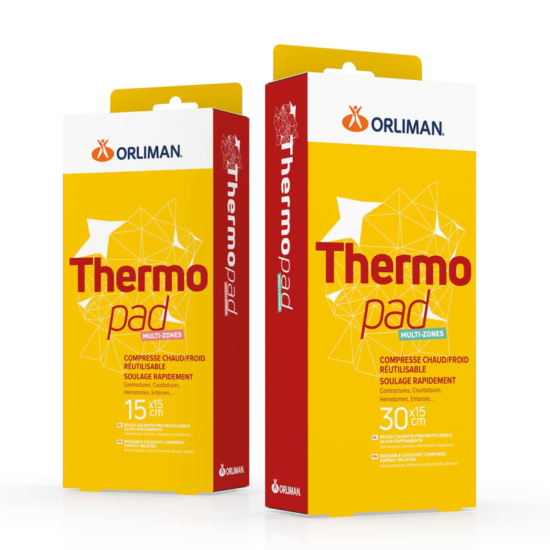 COMPRESSE THERMOPAD 15 X 15