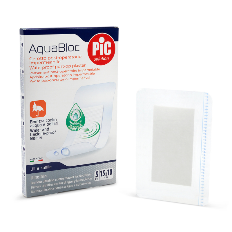 AQUABLOC POST OP 15CM X 10CM 5PCS