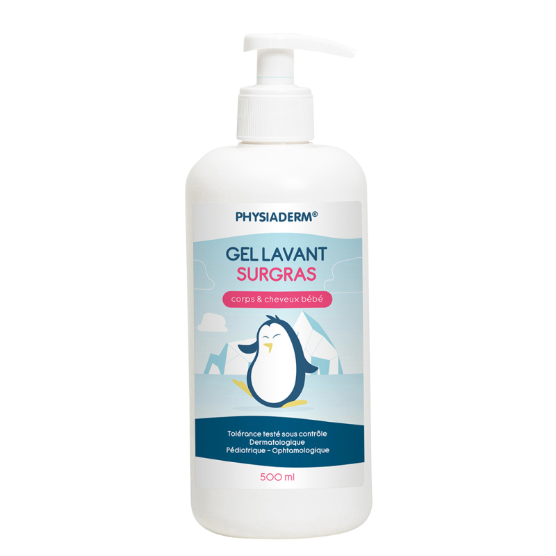 GEL LAVANT SURGRAS BEBE PHYSIADERM 500ML