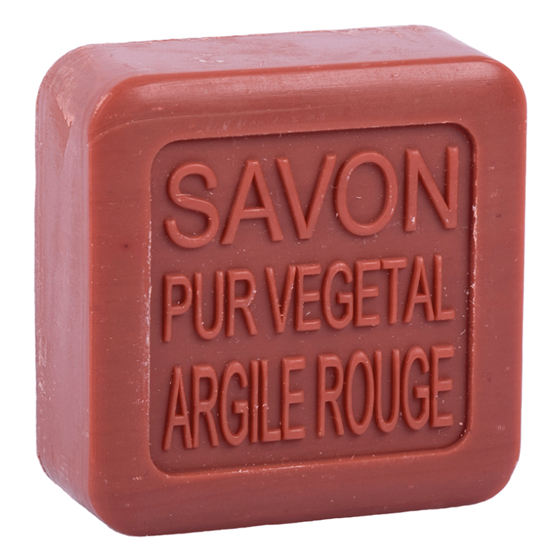 SAVON ARGILE ROUGE ETUI CARTON 100GR