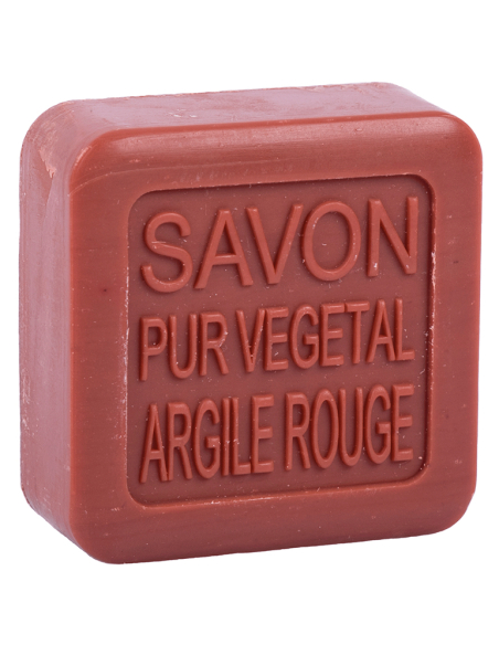 SAVON ARGILE ROUGE ETUI CARTON 100GR