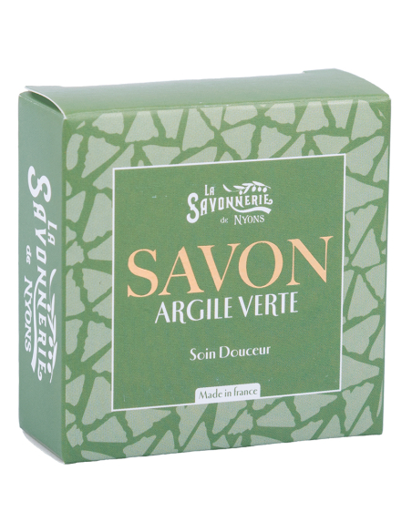SAVON ARGILE VERTE ETUI CARTON 100GR