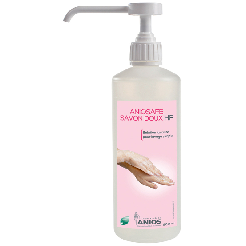 ANIOSAFE SAVON DOUX HF 500ML POMPE