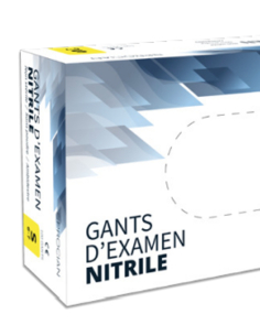 Gants d'examen en nitrile...