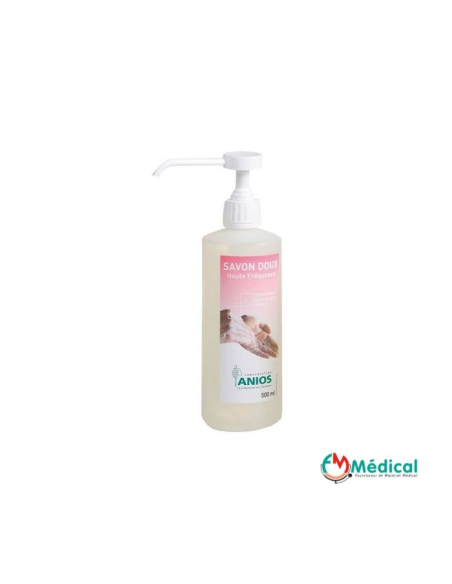 ANIOSAFE SAVON DOUX HF, flacon de 500ml avec pompe vissée