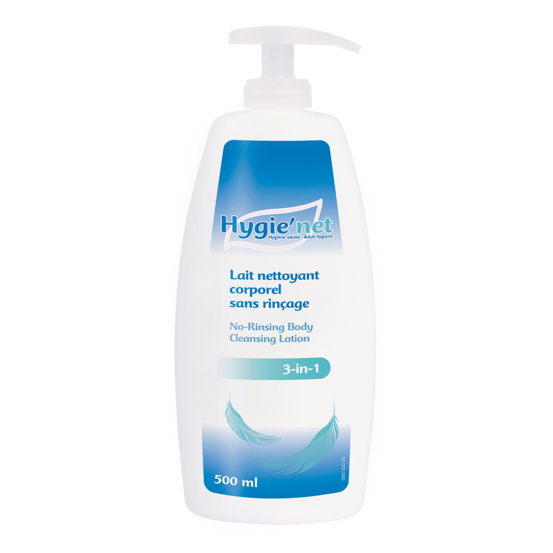 LAIT NETTOYANT CORPOREL HYGIENET 500ML