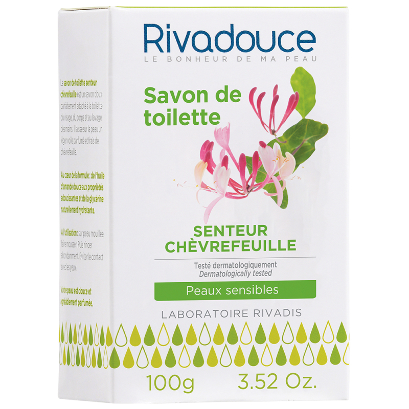 SAVON CHEVREFEUILLE RIVADOUCE 100GR