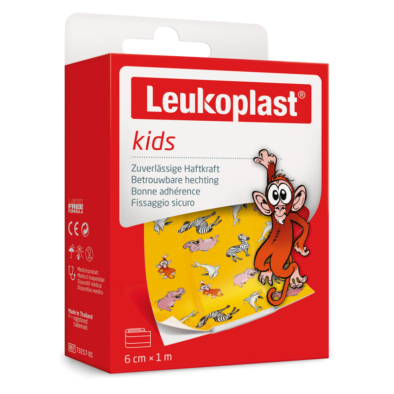 PANSEMENT LEUKOPLAST KIDS 1MX6CM
