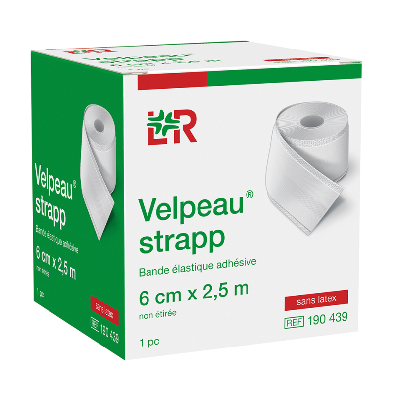 BANDE VELPEAUSTRAPP BOITE 6CMX2,5M