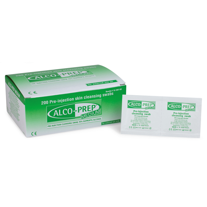 TAMPON ALCOOL ALCO - PREP MEDIUM 30X60MM