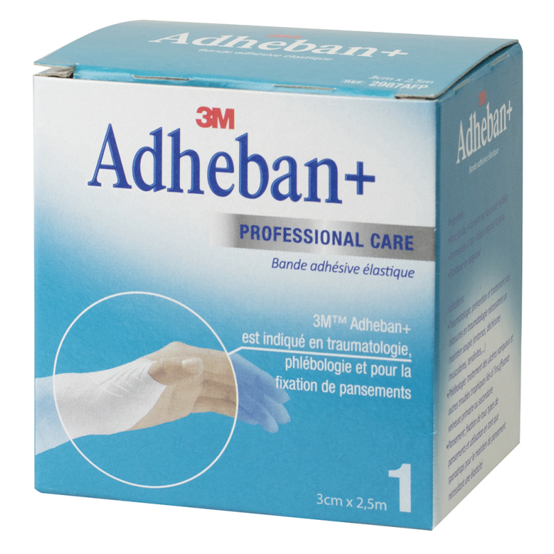 BANDE ADHEBAN PLUS 3CMX2,5M LPP