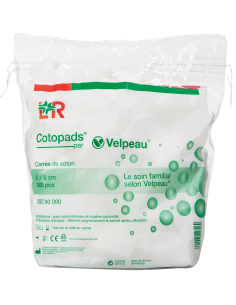 COTON CARRE COTOPADS 5CMX5CM
