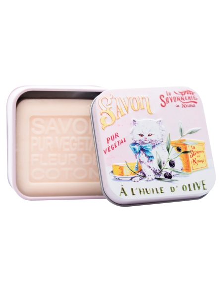 SAVON FLEUR COTON CHAT PERSAN BM 100GR