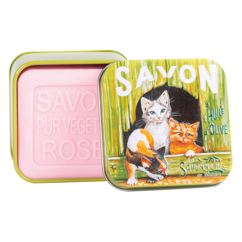 SAVON ROSE CHATON BM 100GR