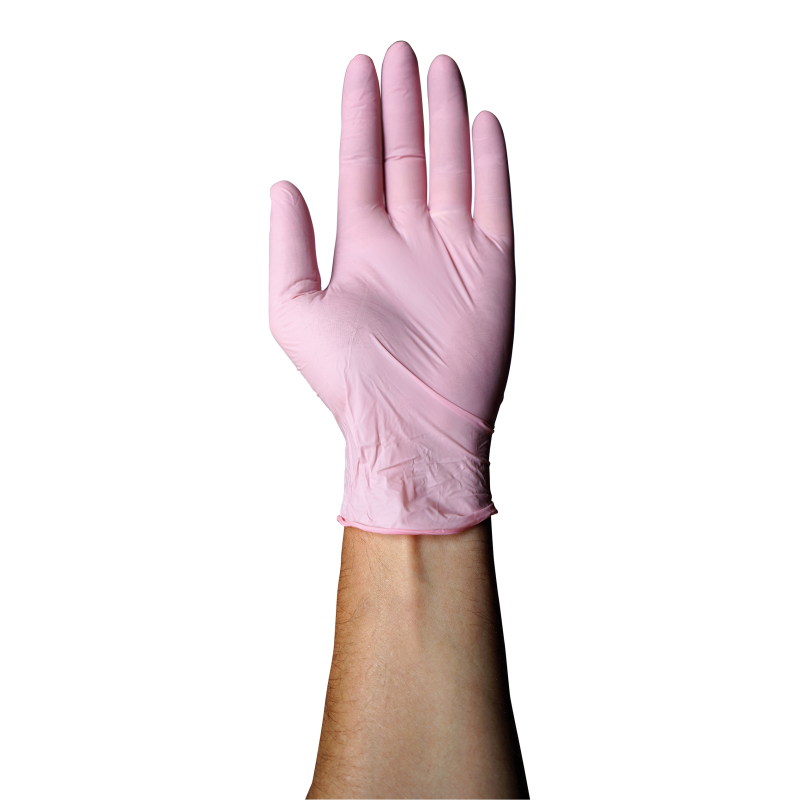 GANT NITRILE NON POUDRE ROSE TXS