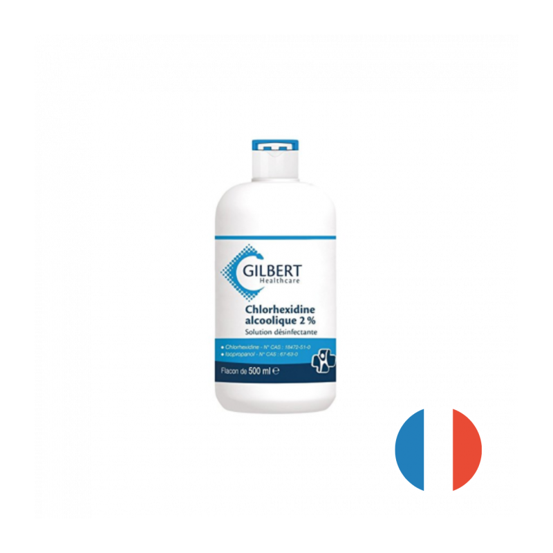 Chlorhexidine alcoolique incolore 2%,...