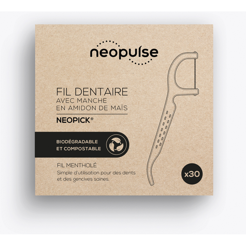 FIL DENTAIRE NEOPICK MANCHE X30