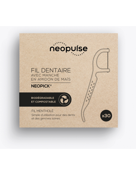 FIL DENTAIRE NEOPICK MANCHE X30