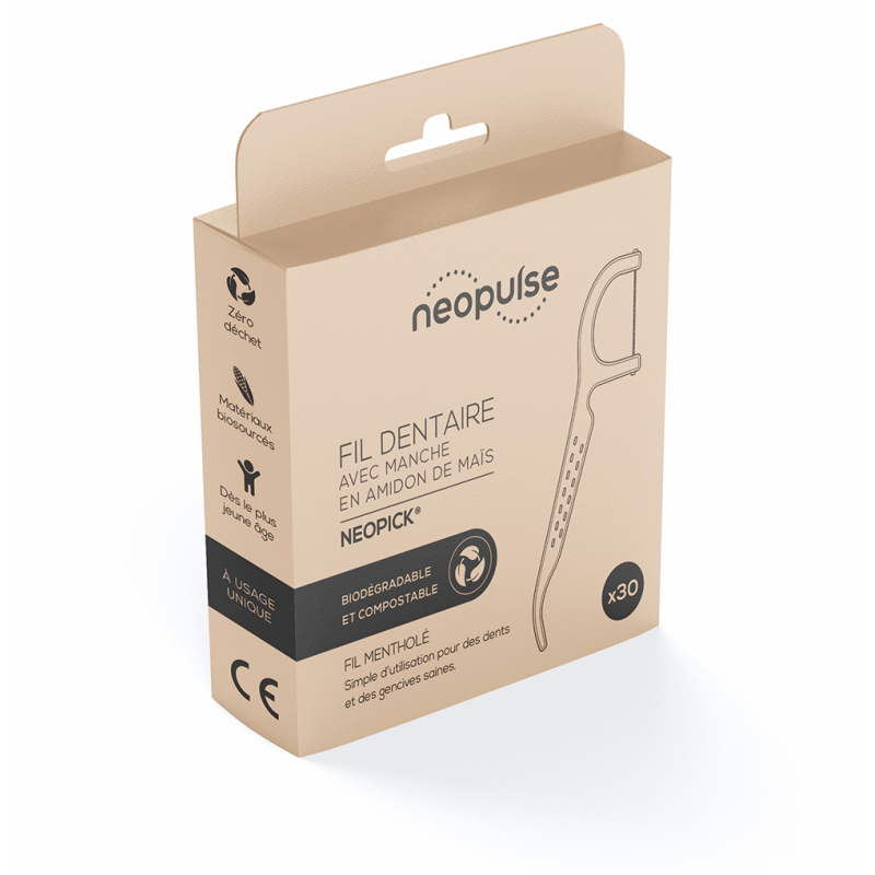 FIL DENTAIRE NEOPICK MANCHE X30