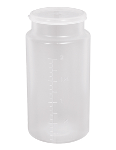BOCAL URINE 2L PLAST BLANC