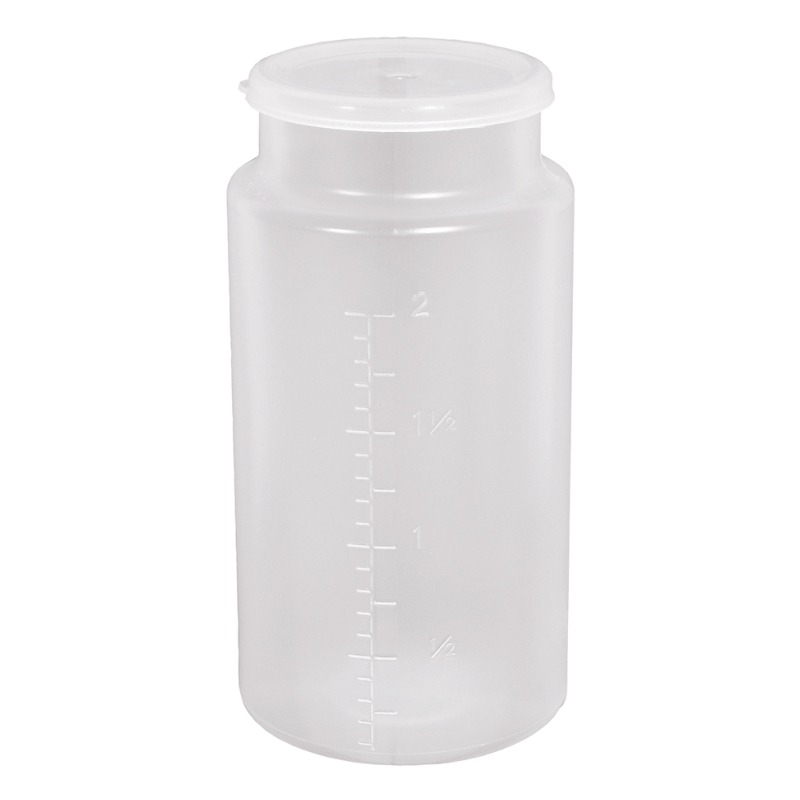 BOCAL URINE 2L PLAST BLANC