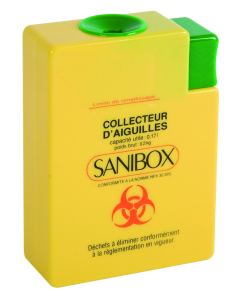 Collecteur d'aiguilles Sanibox