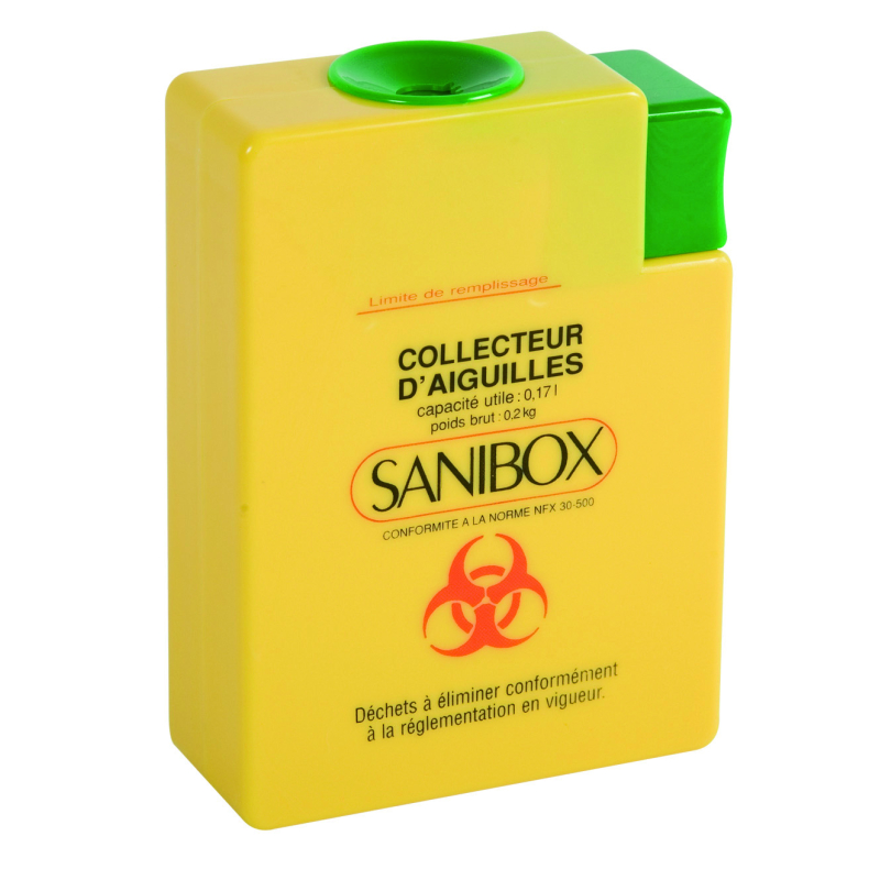 Collecteur d'aiguilles Sanibox