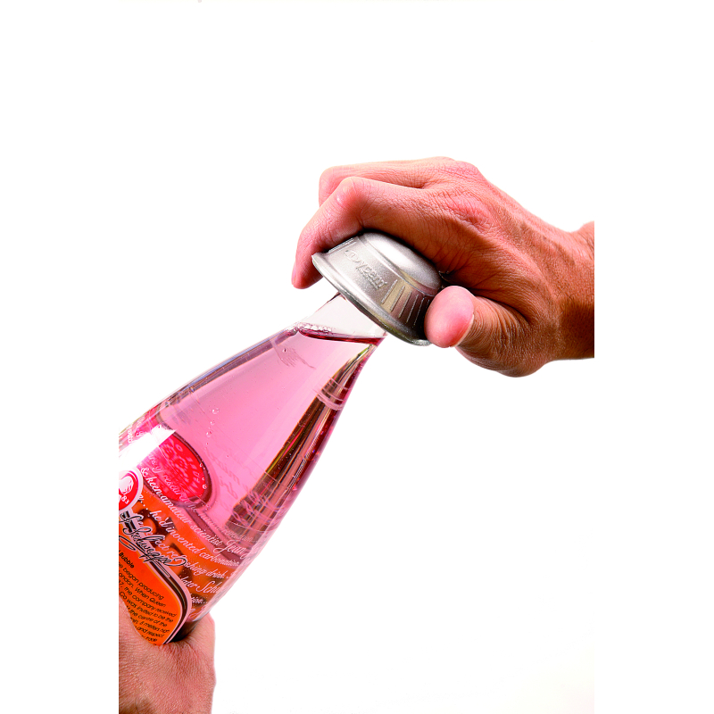 Ouvre - bouteille Dycem argent