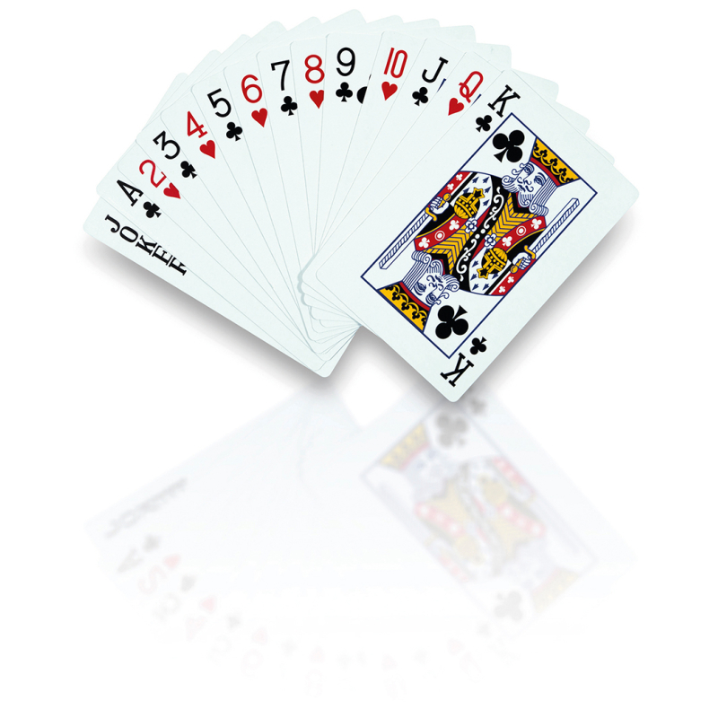 CARTE A JOUER GRAND FORMAT