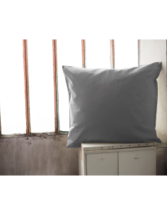 TAIE OREILLER 65X65 GRIS PCN 2