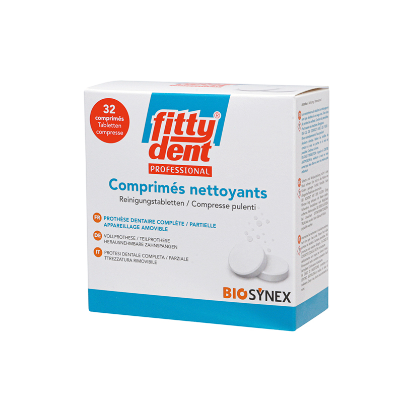 COMPRIME NETTOYANT FITTYDENT