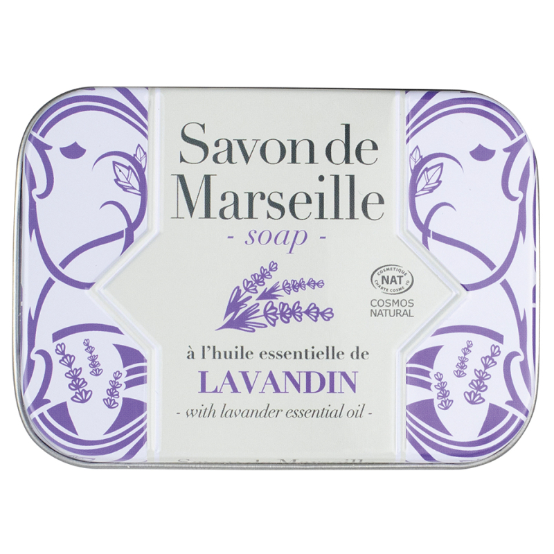 SAVON MARSEILLE LAVANDIN 100GR BOITE...