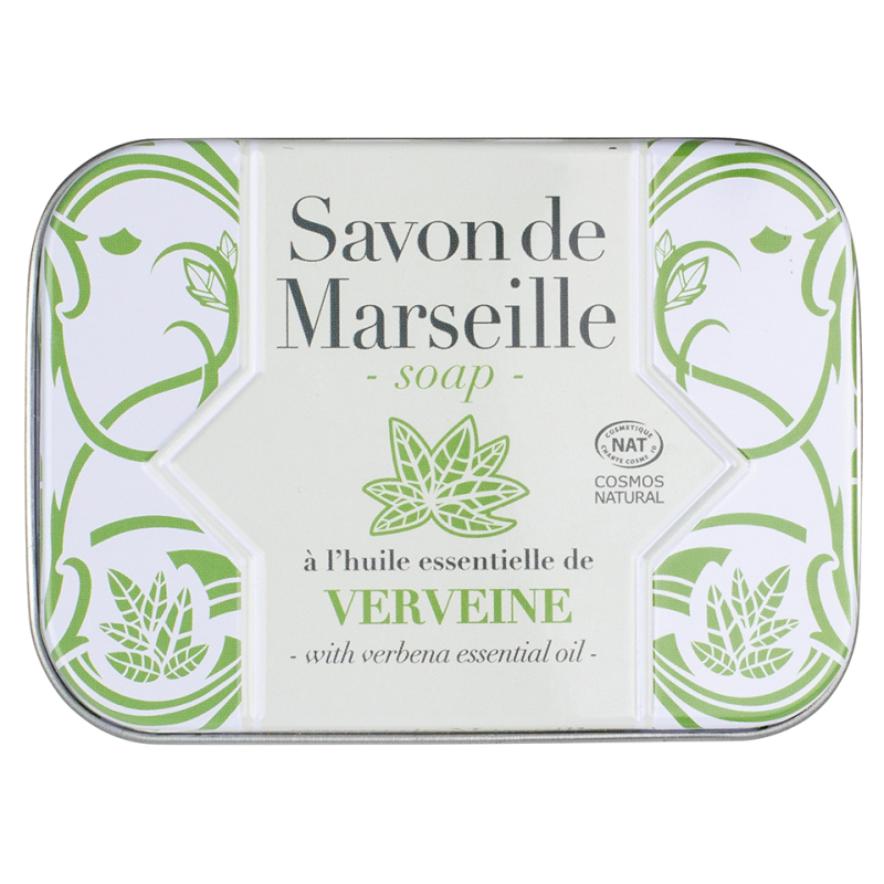 SAVON MARSEILLE VERVEINE 100GR BOITE...