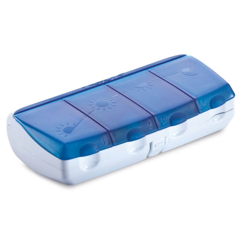 DISTRIBUTEUR JOUR PILBOX DAILY BLEU