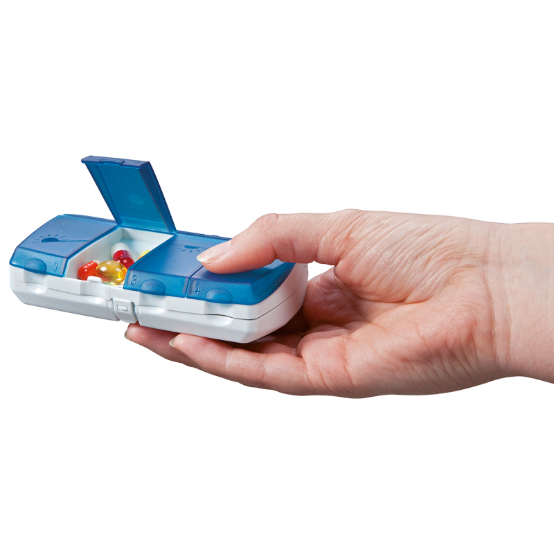 DISTRIBUTEUR JOUR PILBOX DAILY BLEU