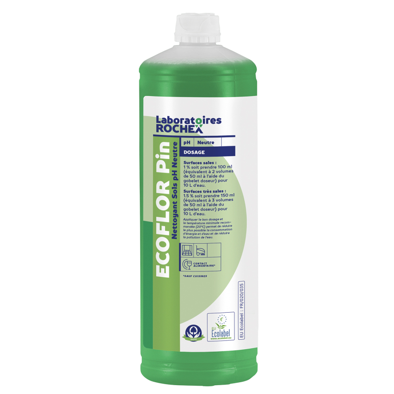 NETTOYANT SOL ECOFLOR PIN 1L