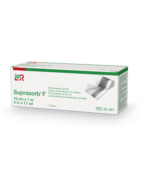 PANSEMENT SUPRASORB F 1MX10CM NS LPP