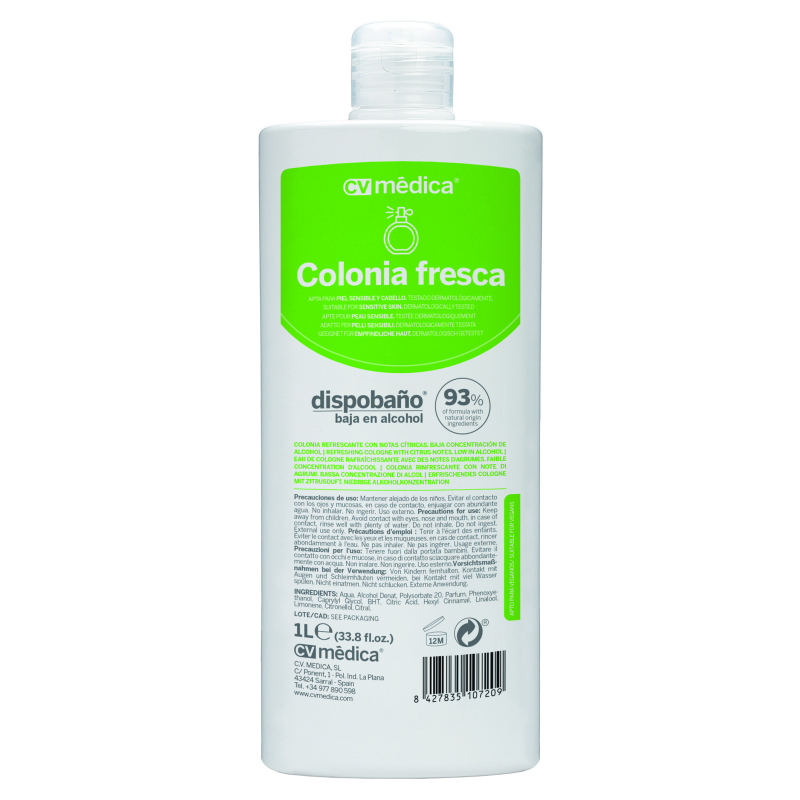 Eau de cologne agrume 1000ml