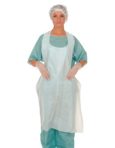 TABLIER PROTECTION BLANC...