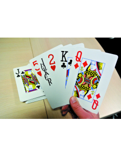 Jeu de 54 cartes géantes