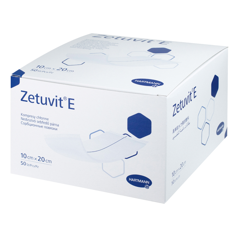 PANSEMENT ABSORBANT ZETUVIT E NS 10X20CM